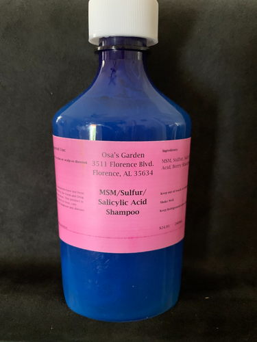 MSM/Sulfur/Salicylic Acid Shampoo
